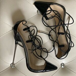 Elegant Black Stiletto Heels